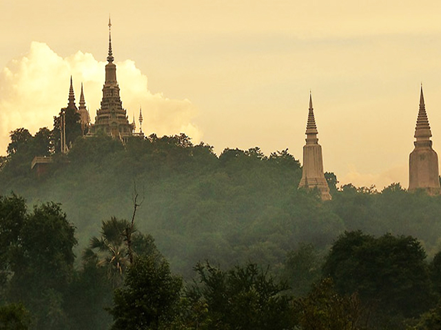 Phnom Udong Mountain